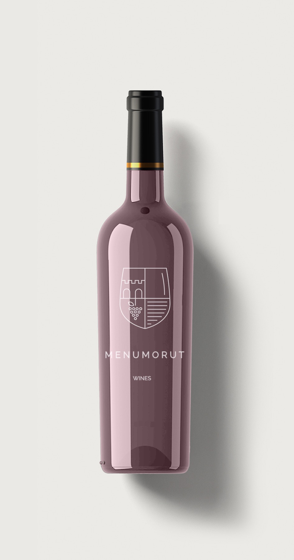 Menumorut Rosé bottle